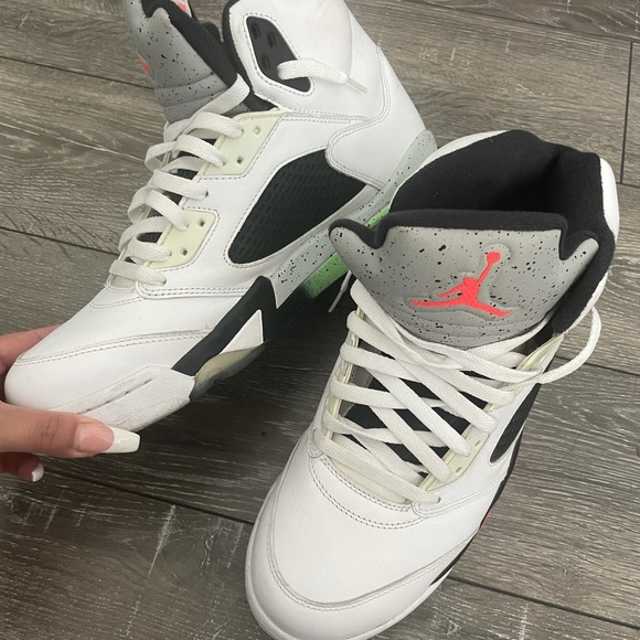 Jordan retro 5 poison green - Picture 5 of 6
